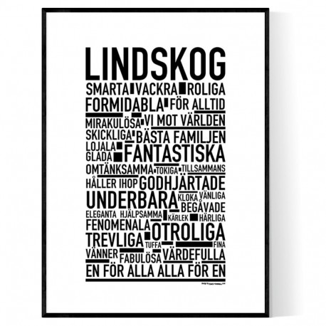 Lindskog Poster