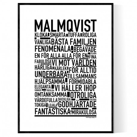 Malmqvist Poster
