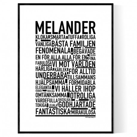 Melander Poster