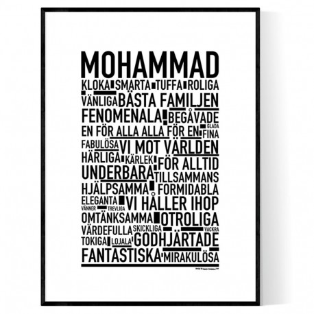 Mohammad Poster