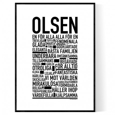 Olsen Poster