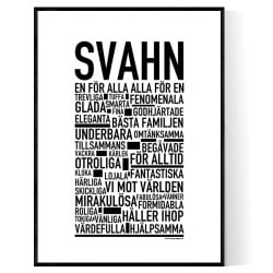 Svahn Poster