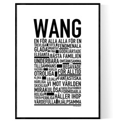 Wang Poster