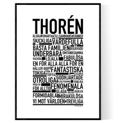 Thorén Poster