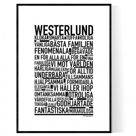 Westerlund Poster