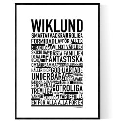Wiklund Poster