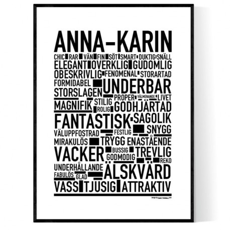 Anna-Karin Poster