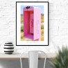 Pink Telephone Poster