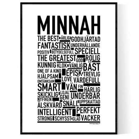 Minnah Poster
