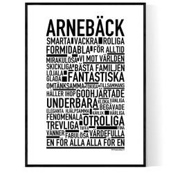 Arnebäck Poster 