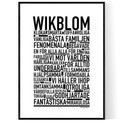 Wikblom Poster 