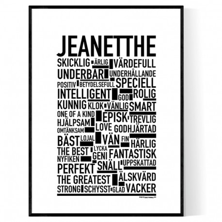 Jeanetthe Poster