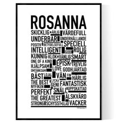 Rosanna Poster