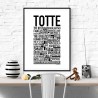 Totte Poster