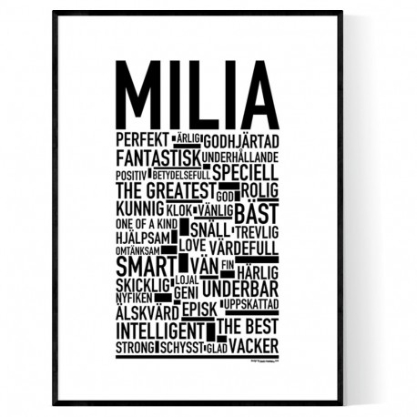 Milia Poster