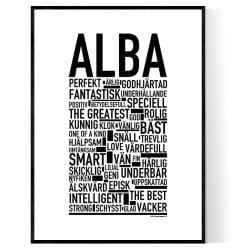 Alba Poster