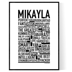 Mikayla Poster