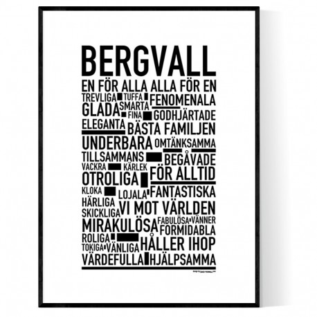 Bergvall Poster 
