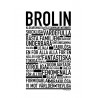 Brolin Poster 