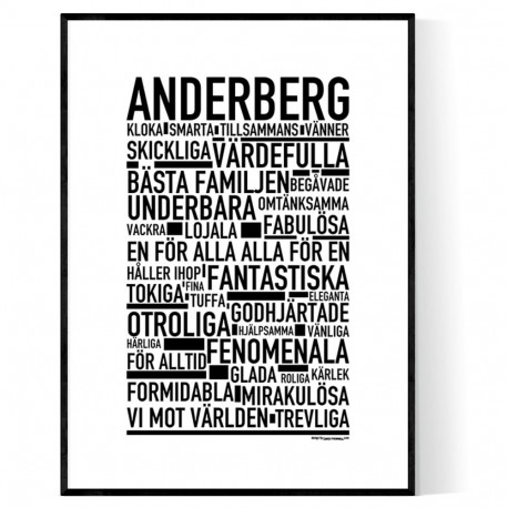 Anderberg Poster 