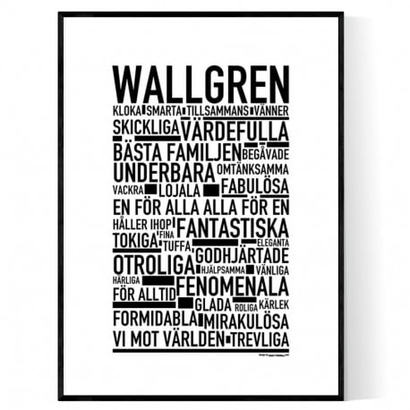 Wallgren Poster 