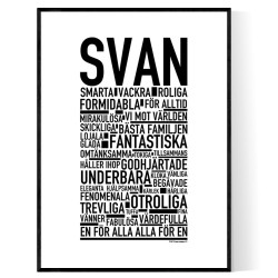 Svan Poster 