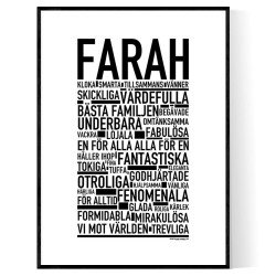 Farah Poster 