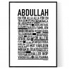 Abdullah Poster 
