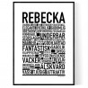 Rebecka Poster