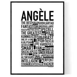Angèle Poster