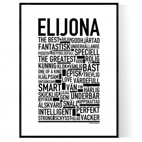 Elijona Poster