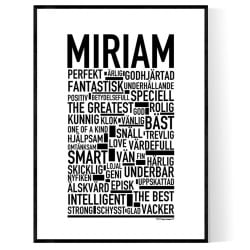 Miriam Poster