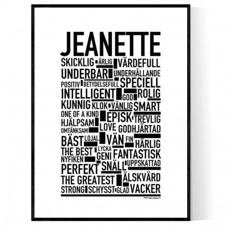 Jeanette Poster