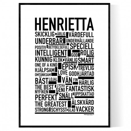 Henrietta Poster