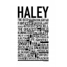 Haley Poster