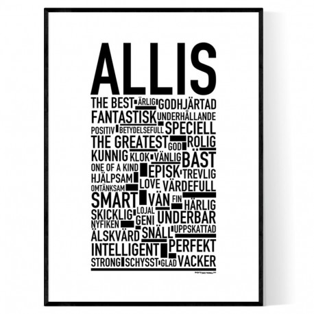 Allis Poster