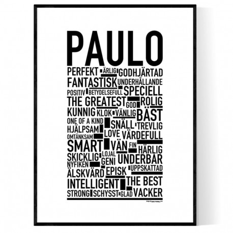 Paulo Poster