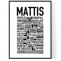 Mattis Poster