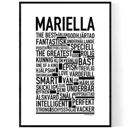 Mariella Poster