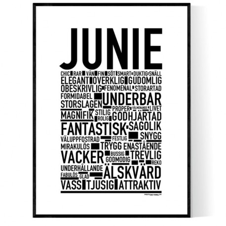 Junie Poster