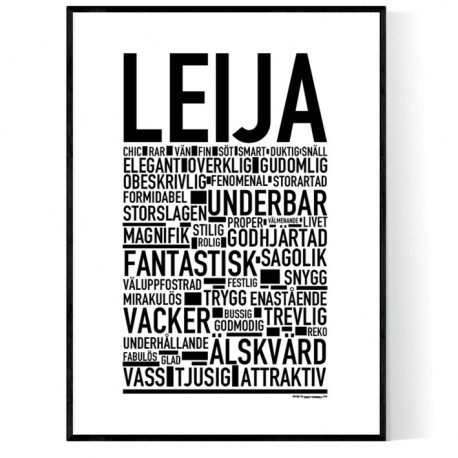 Leija Poster