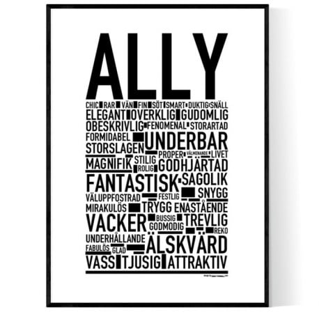Ally Poster