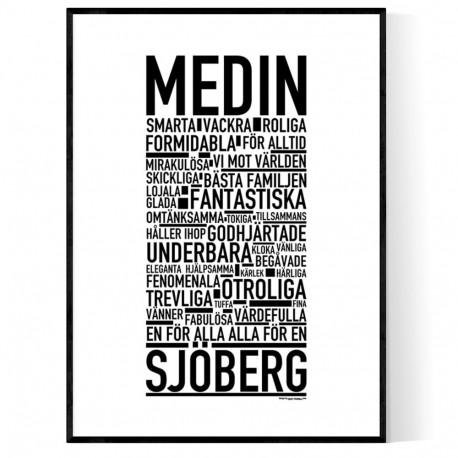 Medin/Sjöberg Poster