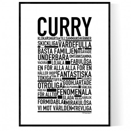 Curry Poster 