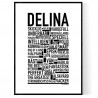 Delina Poster