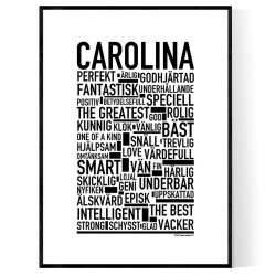 Carolina Poster