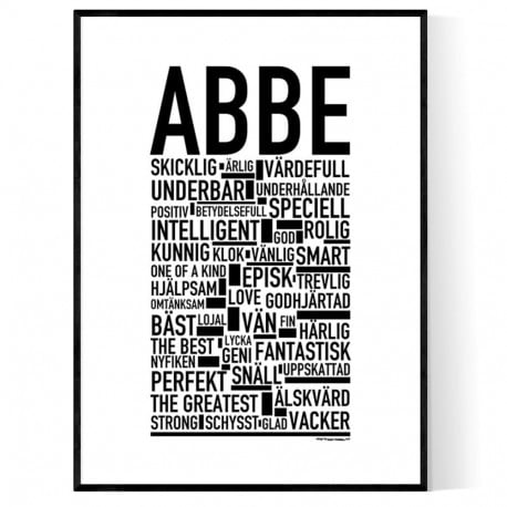Abbe Poster