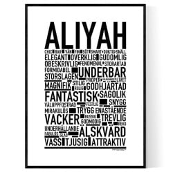 Aliyah Poster