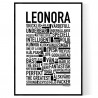 Leonora Poster