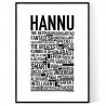 Hannu Poster